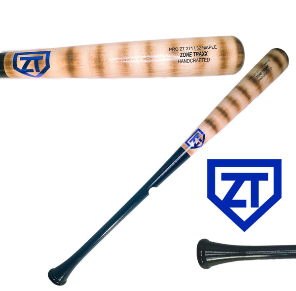 In Stock Maple Wood Bats - ZT 271 - Baseball Bat – Zone Traxx Equipment™